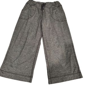 Lululemon Still pants wide leg crops